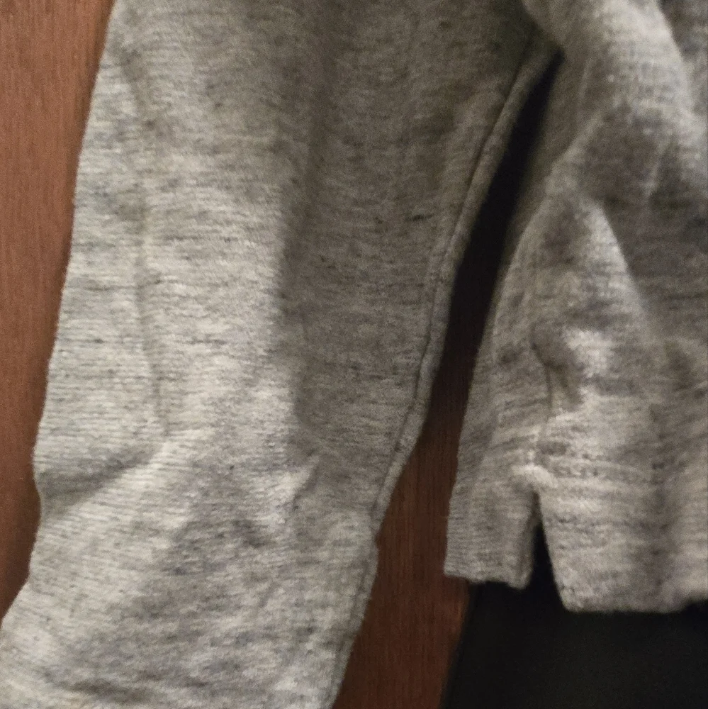 Zara Trafaluc heathered gray sweatshirt szM - Picture 3 of 6
